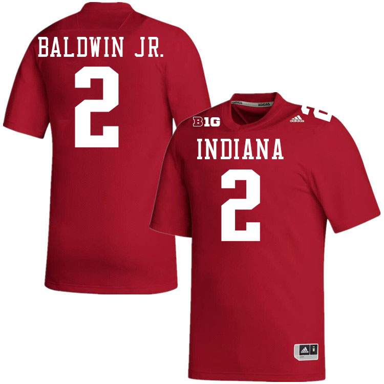 Byron Baldwin Jr. Indiana Jerssey,Indiana University Hooisers Football Jersey,Uniforms-Crimson